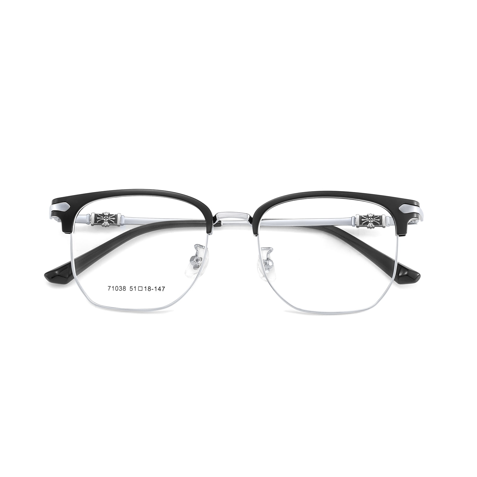 71038 Occhiali casual in lega anti-affaticamento degli occhi