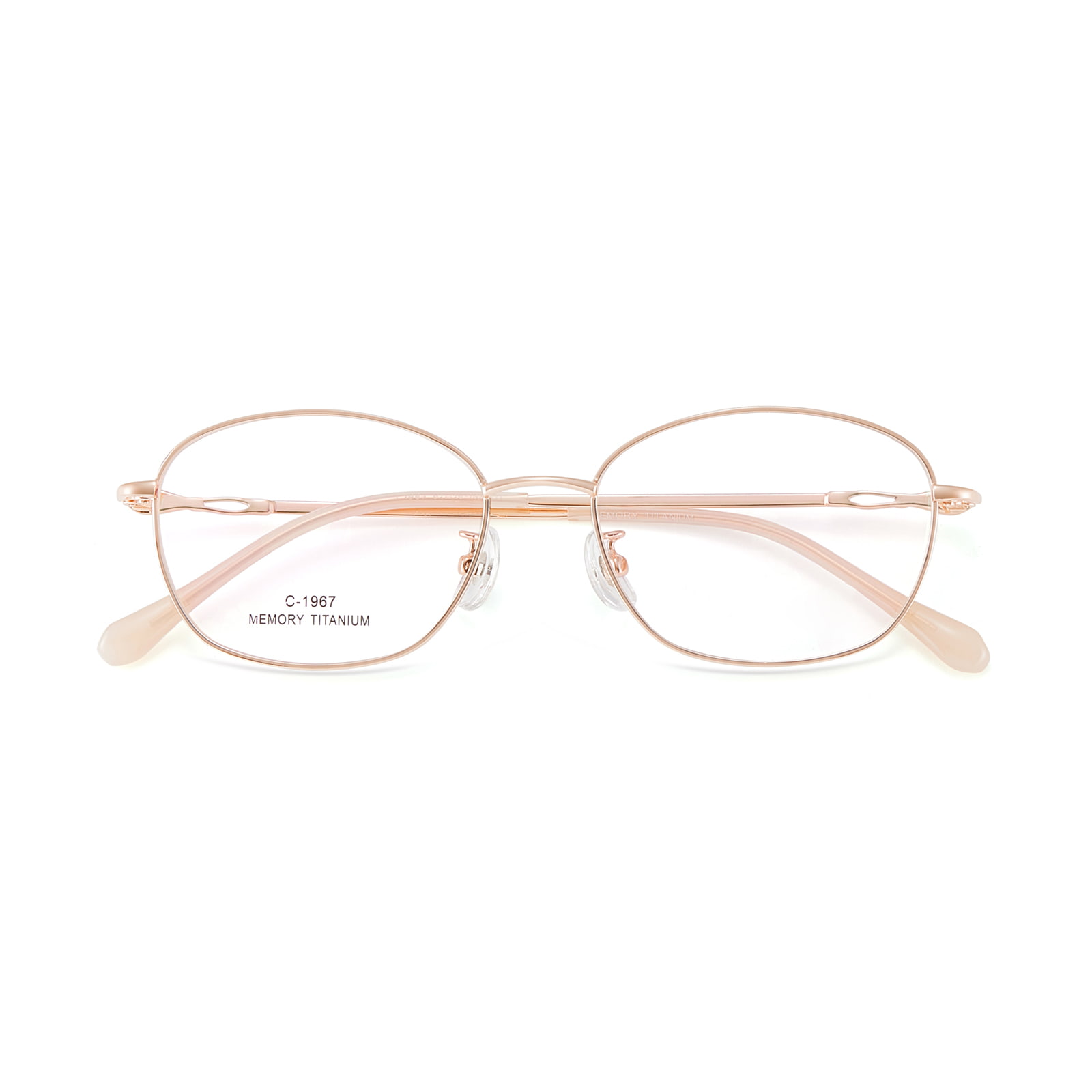 Occhiali in lega dal design Daily Bow del 1967