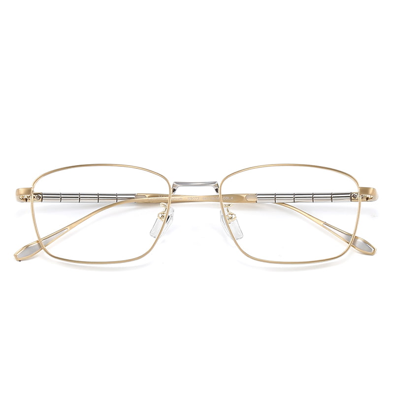 S9072 Occhiali rotondi Bamboo Elite in puro titanio