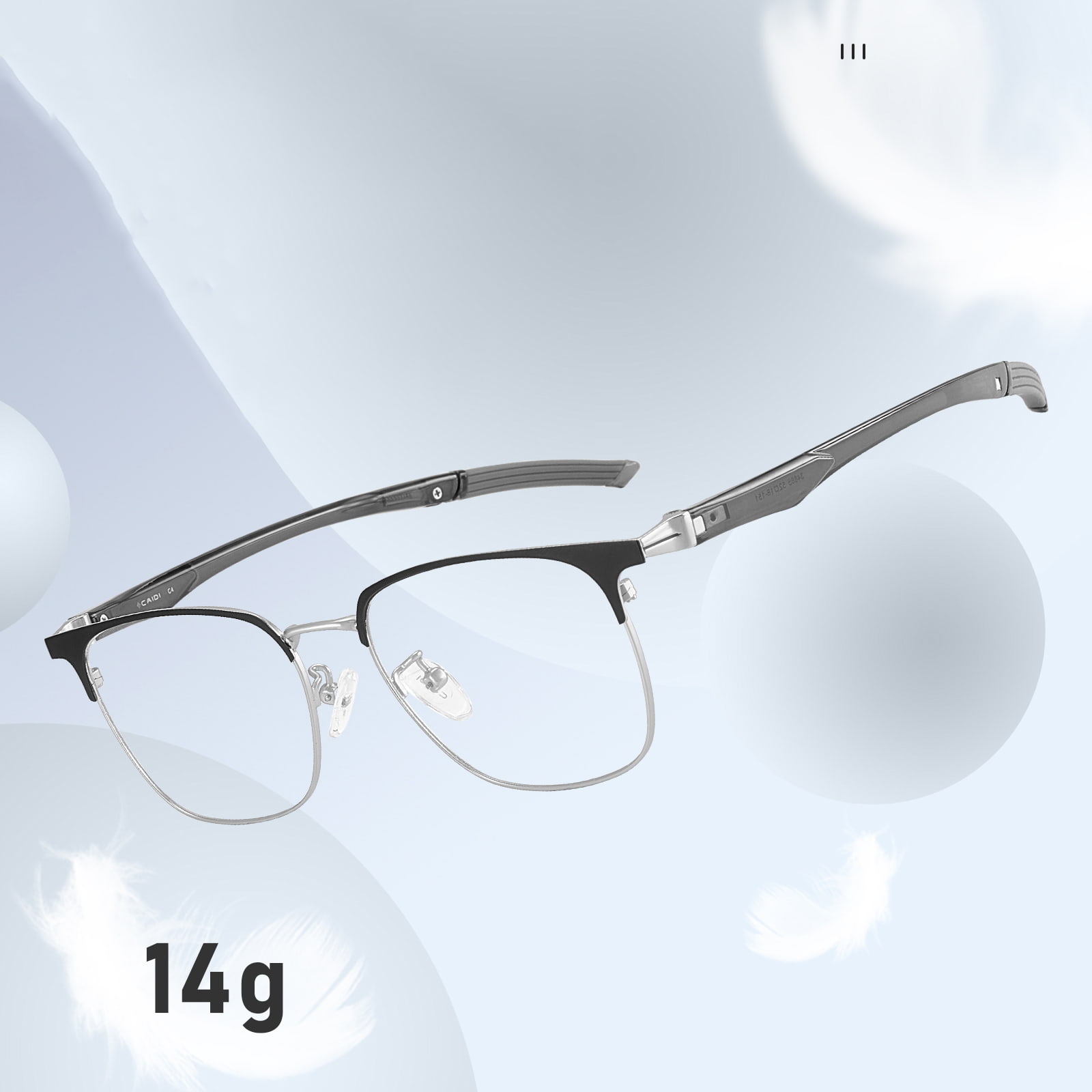 34865 Occhiali sportivi in ​​lega leggera