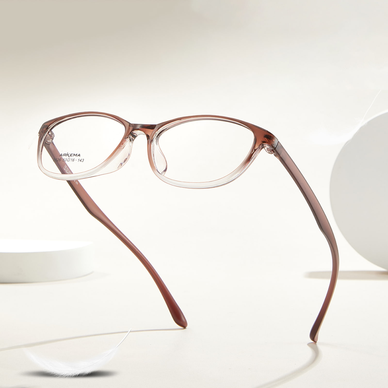 3526 Montatura Cat-Eye adatta agli occhiali TR90