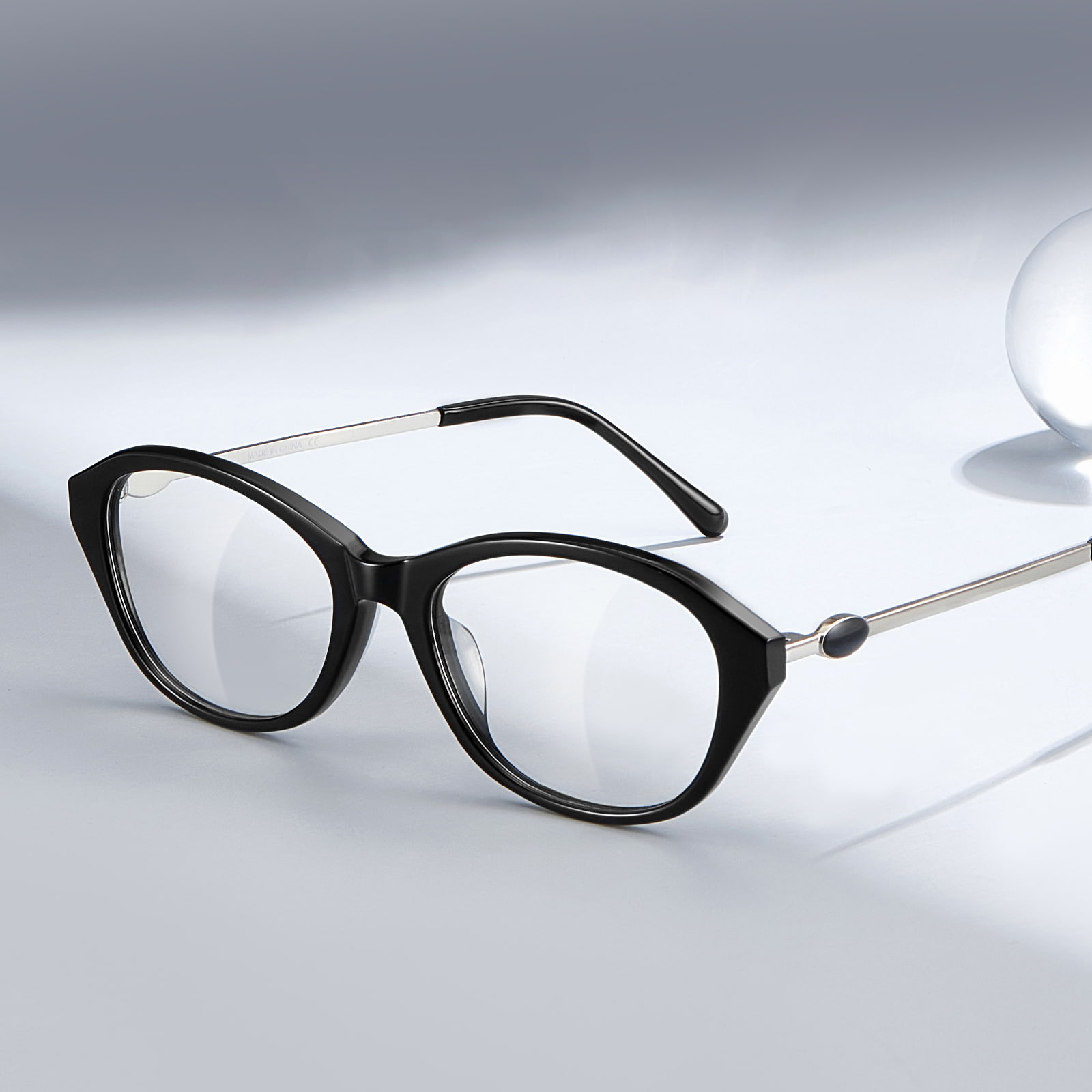 BC2039 Occhiali retrò Cat-Eye in acetato leggero