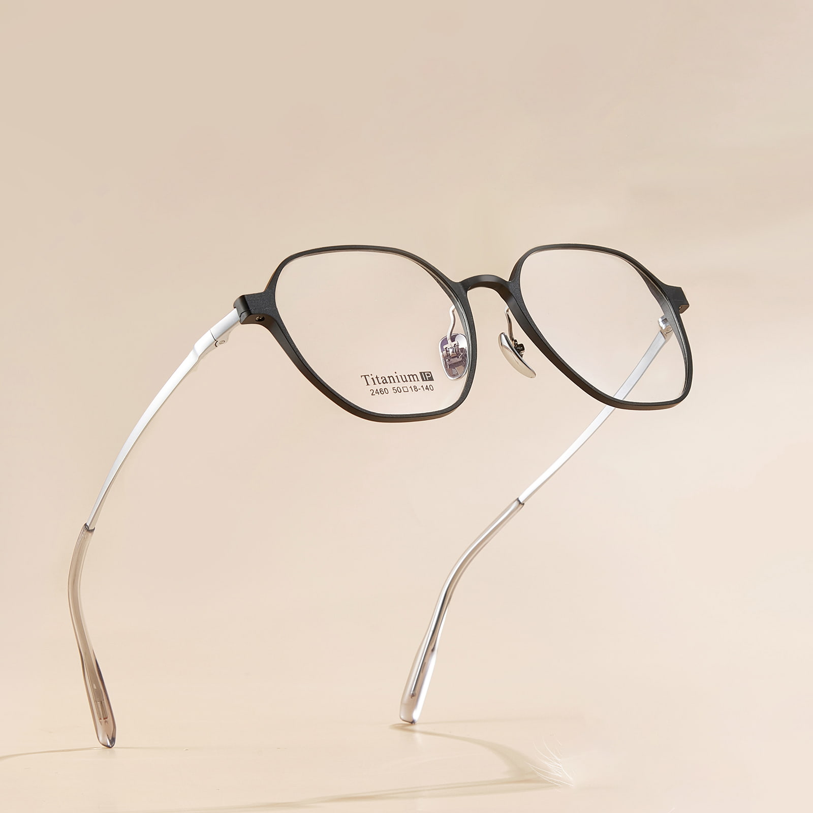 2460 Aste Old Matte con vetri in Alluminio-Magnesio Espanso