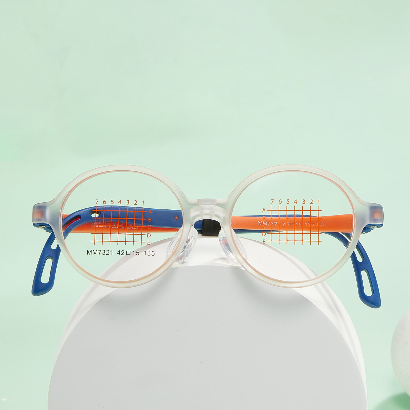 MM7321 Occhiali EMS con aste regolabili anti-flessione