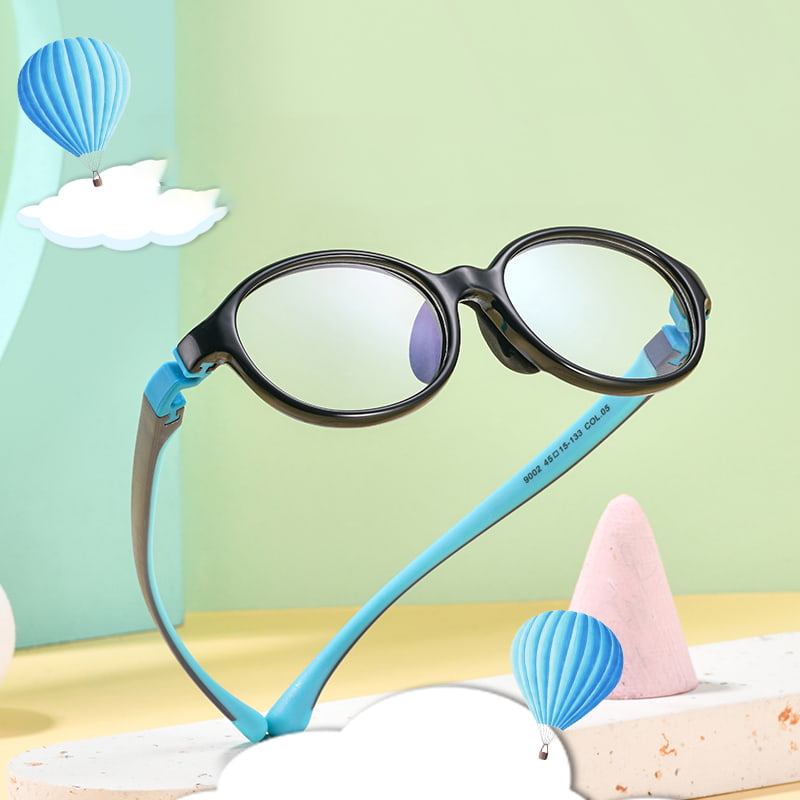 9002 Occhiali staccabili full frame di sicurezza Jelly Color