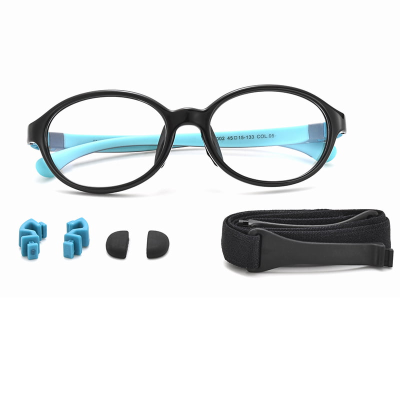 9002 Occhiali staccabili full frame di sicurezza Jelly Color