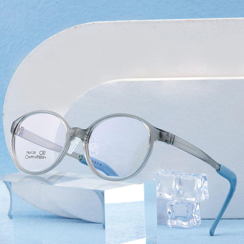 TK6125 Occhiali da vista per bambini con glitter e corda antiscivolo