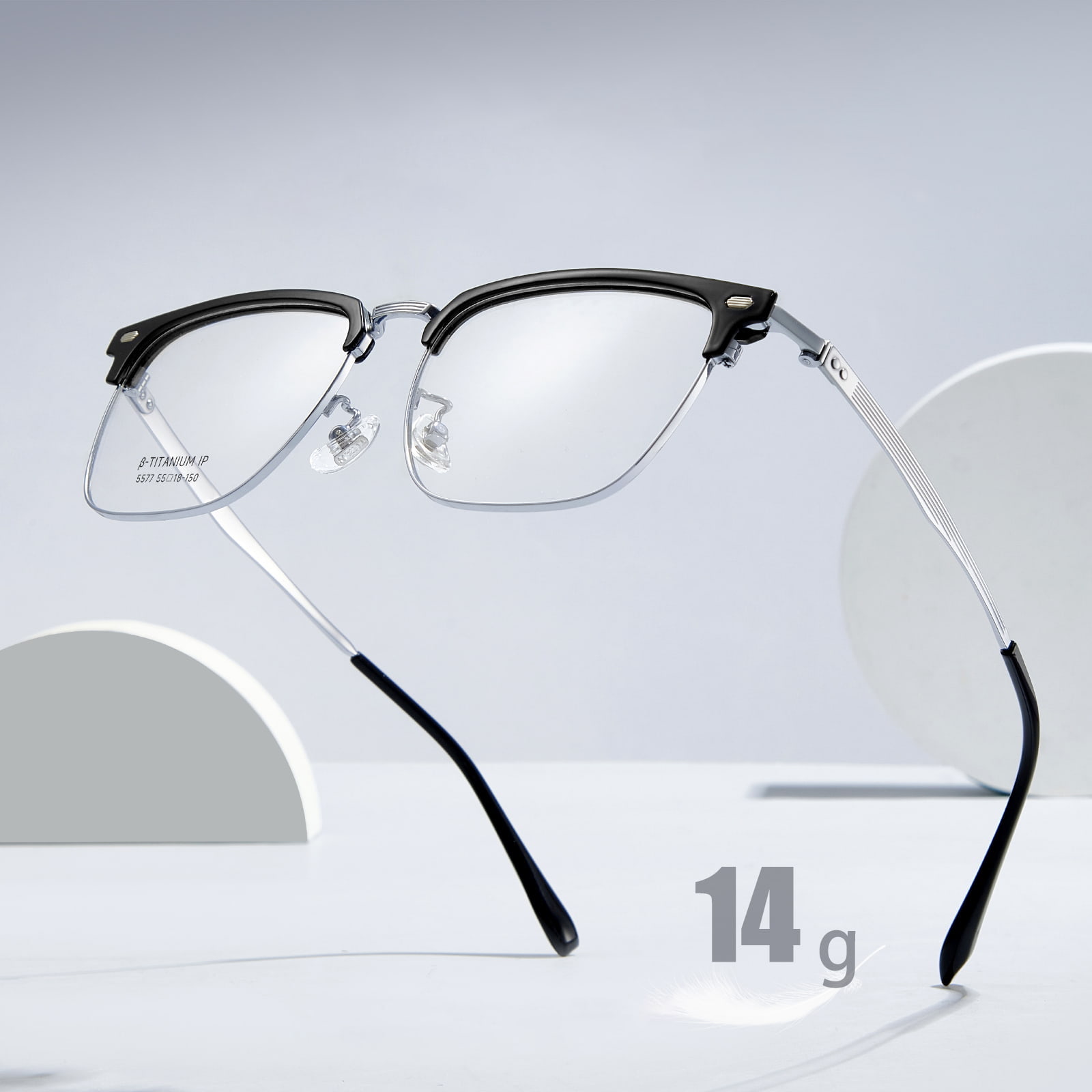 5577 Porta sopracciglia portatile da guida Occhiali da sole magnetici 3 in 1