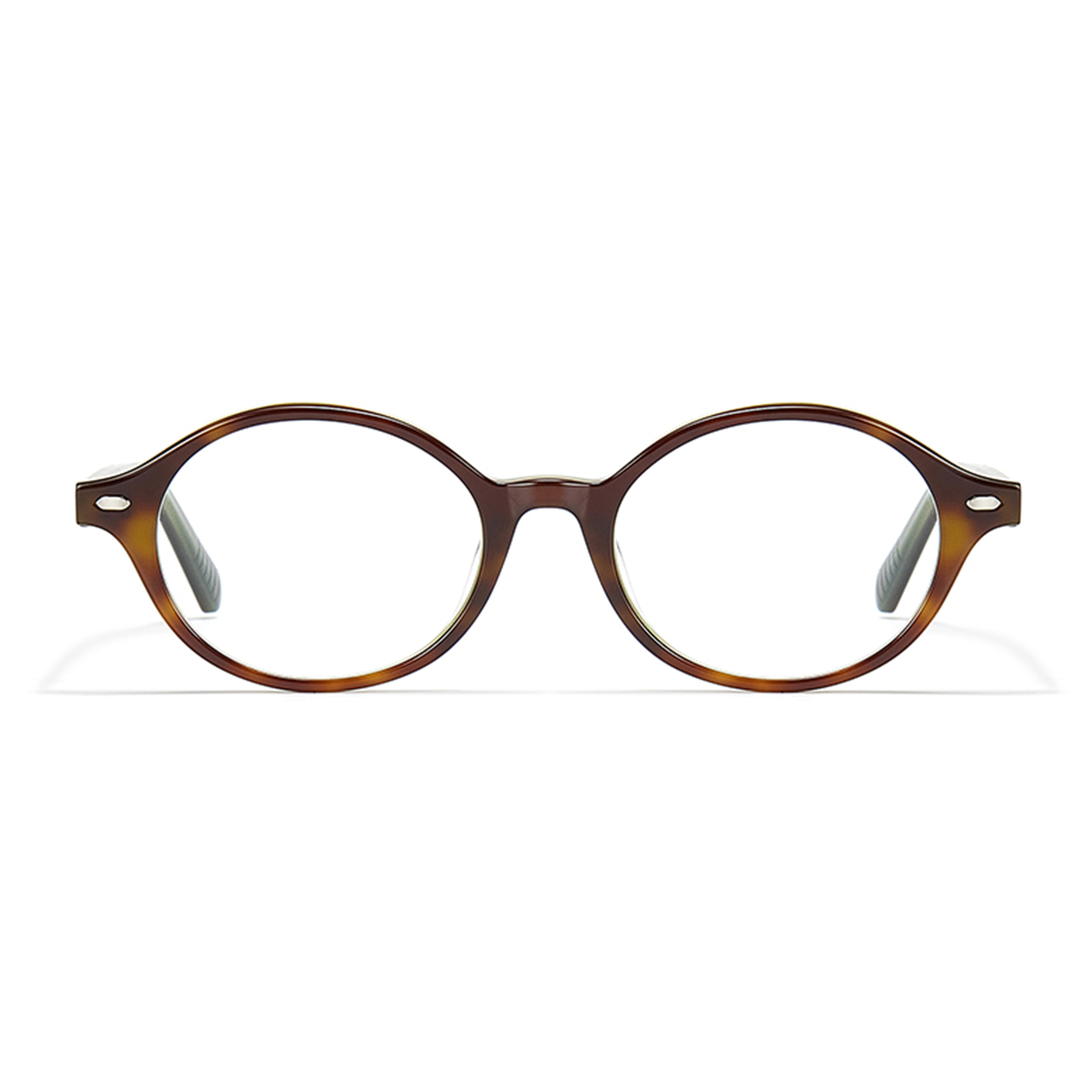 BC8046 Occhiali ovali semplici in acetato anallergico